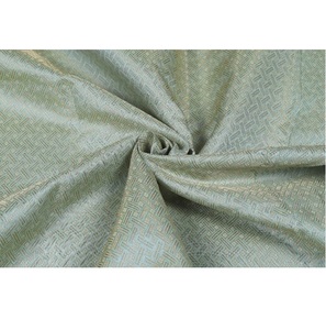 Tela de Brocado de Poliéster Ecológica Premium con Estampado Floral Abstracto y Acabado Brillante para Ropa de Moda Femenina y Diseños de Diseñadores - Product Image 6