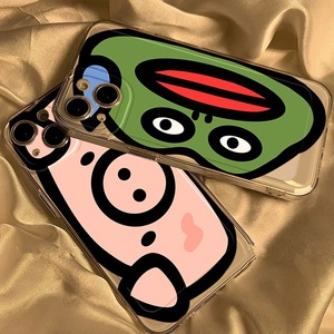 Coque transparente pour téléphone portable Xiaomi 13pro, motif tête de cochon et grenouille, pour couple - Product Image 3