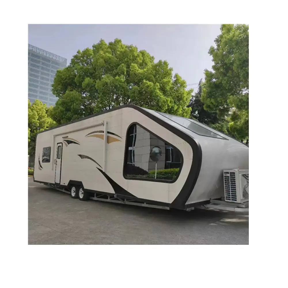 Luxury Rv Caravan Motor Homes Off Road Mobile House Travel Trailer Australia Caravan Camper for Family