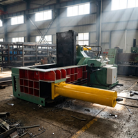 Compacteur de déchets industriels BRYDA, presse hydraulique pour aluminium et acier, entièrement automatique, presse à ferraille horizontale, modèle 250A