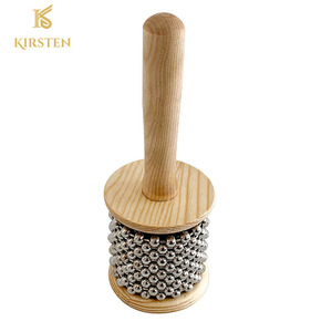Venta al por mayor: <span class=keywords><strong>Instrumento</strong></span> de percusión Orff KIRSTEN CM13, <span class=keywords><strong>cabasa</strong></span> de madera y aleación para la educación <span class=keywords><strong>musical</strong></span> infantil y actuaciones escénicas. - Product Image 4