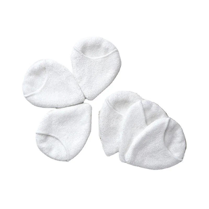 Ultra Soft Reusable Water Drop Shape Organic Face Cleansing Makeup Remover Cloth Pads