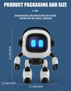 Robot Inteligente F09 con IA, Juguete Electrónico de Plástico ABS, Interactivo por Voz, Educativo con Luz, Sonido y Música, Regalo para Niños - Product Image 6