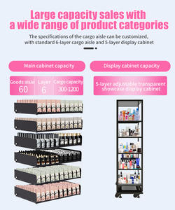 Máquina Expendedora de Tarjetas de Crédito y Monedas de Alta Tecnología, Diseño Delgado, para Maquillaje y Pestañas - Product Image 4