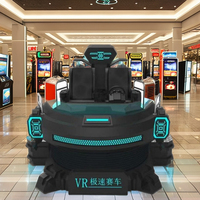 Amusement Station Gaming Center Project Dreamland VR Racing Car Machine de jeu à pièces Arcade