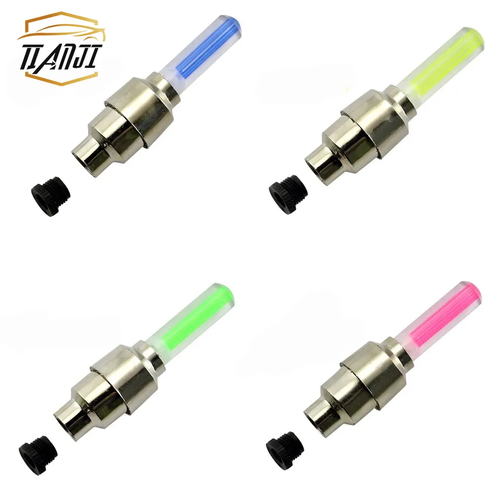 Fast Delivery Cheap Bike Spoke Led Light Colorful Growing Bicycle Car Tyre Tire Valve light