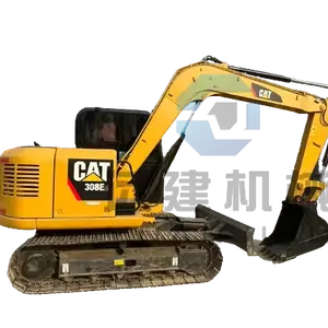 중고 CAT 308E 306E 305.5E 굴삭기, Cat 305 306D 307D 308 차단기 라인, 도저가 있는 미니 굴삭기 CAT 308E