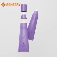 SENZESY 100ml Tabung Krim BB Kosmetik PE Warna Dapat Disesuaikan Ramah Lingkungan Selang Isolasi Kemasan Tabir Surya Tahan Lama Dapat Diremas