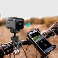 1080P HD Wasserdichte Helmkamera mit WLAN für Motorrad, Fahrrad & Radsport
