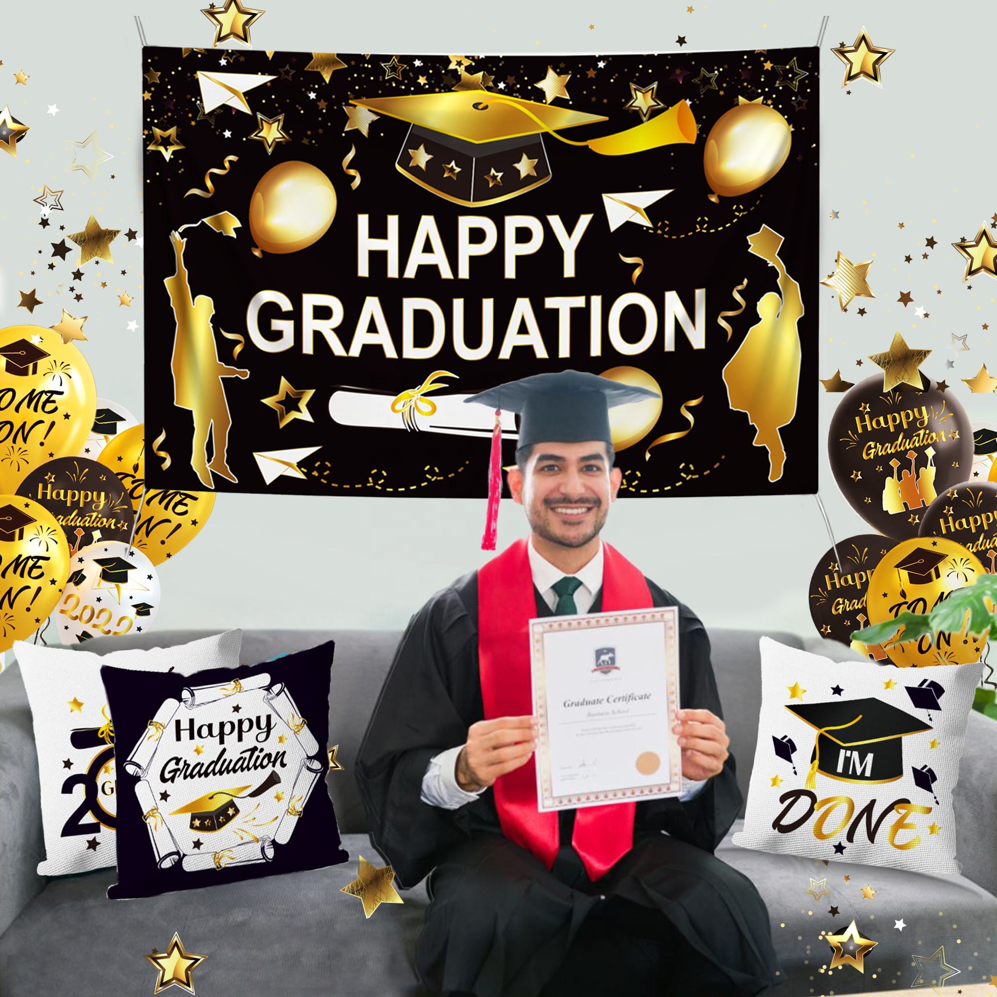 Bannière De Remise De Diplôme, Bannière De Classe 2021, Suspendue, Pour