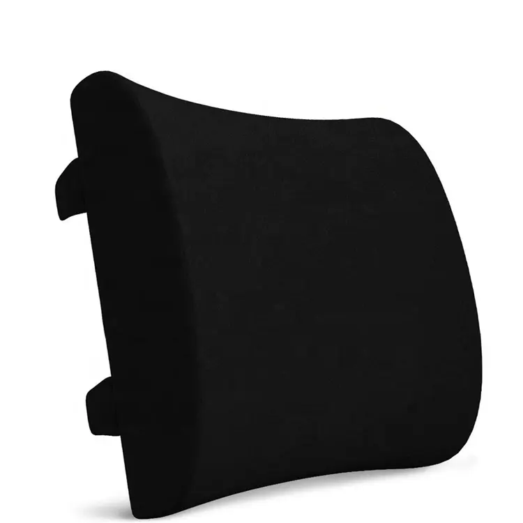 Comfort Gel Infused Lumbar Support For Office Chair Back Cushion