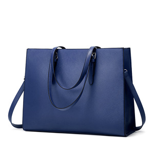 <span class=keywords><strong>Sac</strong></span> Fourre-Tout en Cuir PU Imperméable de 15,6 Pouces, Mallette d'Affaires Légère avec Grande Capacité, <span class=keywords><strong>Sac</strong></span> à Main et <span class=keywords><strong>Sac</strong></span> à <span class=keywords><strong>Bandoulière</strong></span> - Product Image 2
