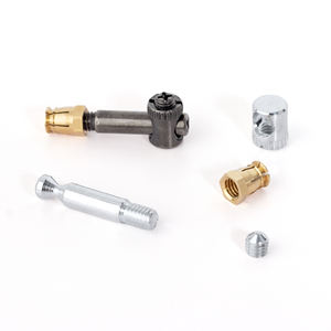 लकड़ी के बोर्ड के लिए लकड़ी के बोर्ड के लिए रॉड थ्रेड फिटिंग धातु कनेक्टर को जोड़ने वाली लकड़ी के बोर्ड के लिए - Product Image 1