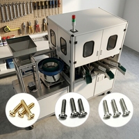 Machine de tri optique de vis de haute précision, équipement d'inspection visuelle CCD pour le tri automatique des défauts de vis, contrôle qualité