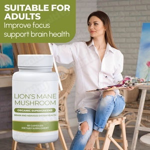 Vitahealthy OEM/ODM Cápsulas de Melena de León Más Vendidas Suplemento Dietético Orgánico de Superverdes para la Salud Cerebral de Adultos - Product Image 3