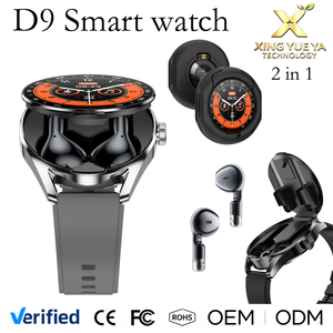 ชุดสมาร์ทวอทช์ D9 พร้อมหูฟังไร้สาย 2-in-1 TWS นาฬิกาโทรออกได้ หน้าจอ 1.46 นิ้ว กันน้ำ IP67 ติดตามสุขภาพและการออกกำลังกาย รองรับ Android และ IOS - Product Image 6