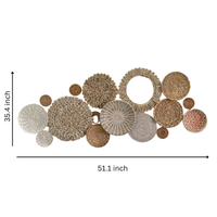 Home Items Trend House Show Piece Woven Wall Kids Decor Plate Gifts Round Decor Hanging Art Design Moon Phases Nordic
