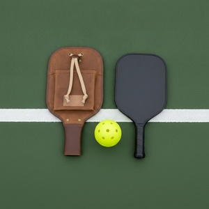 Housse de raquette de pickleball en toile doublement cirée pour 2 raquettes, avec logo personnalisé, vente en gros, housse de raquette de tennis - Product Image 3