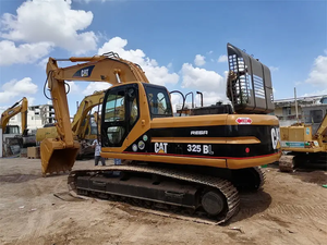 Excavadora de cadenas Caterpillar CAT 325BL usada de Japón, 25 toneladas, para sitios de excavación medianos, buen precio, excavadora Caterpillar de Japón para granja - Product Image 5