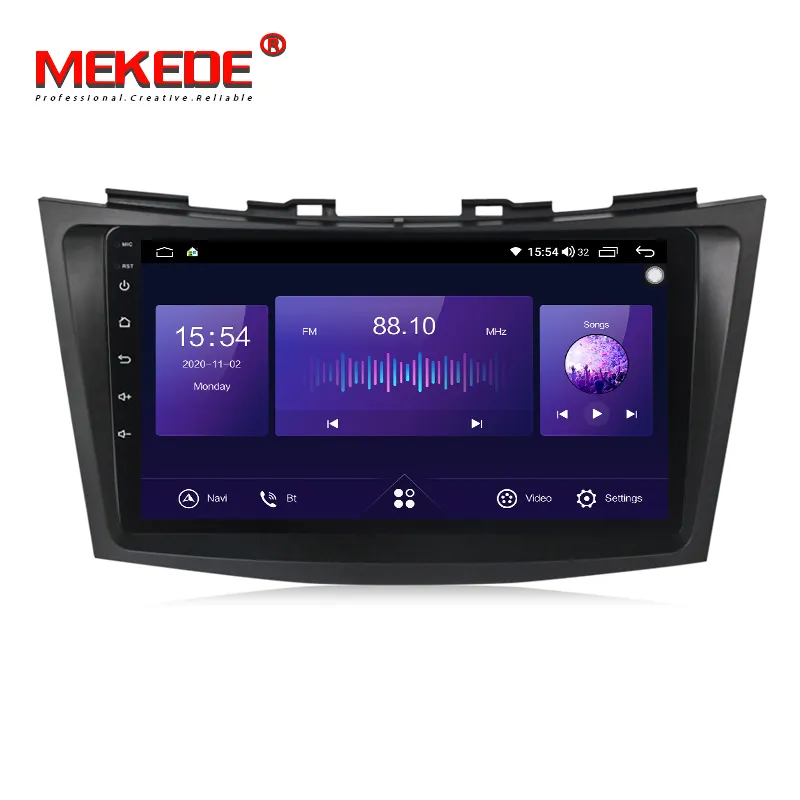 Mekede 7862 Android 10 8core 6 + 128 ГБ Автомобильный dvd-плеер для Suzuki Swift 2011-2015 автомобильное радио DSP QLED экран Carplay Голосовое управление