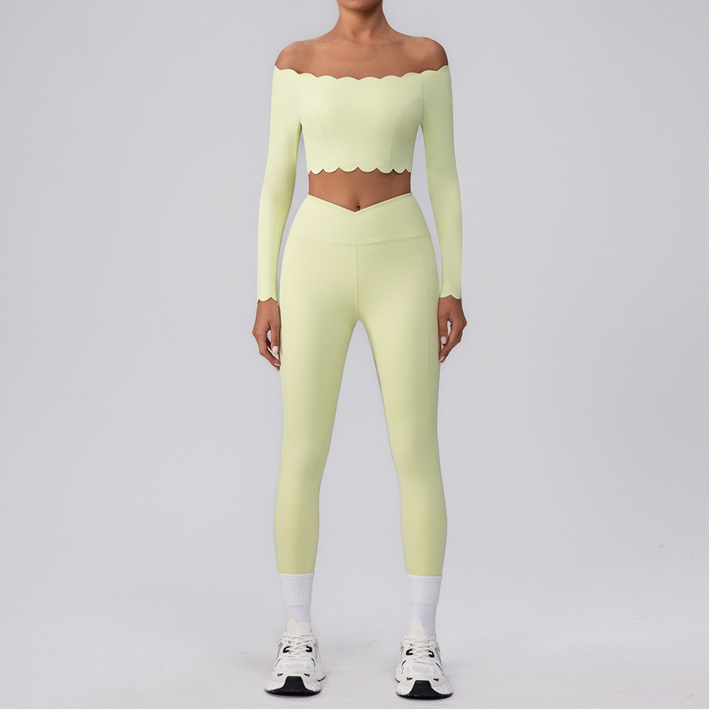 long sleeve set - avocado green