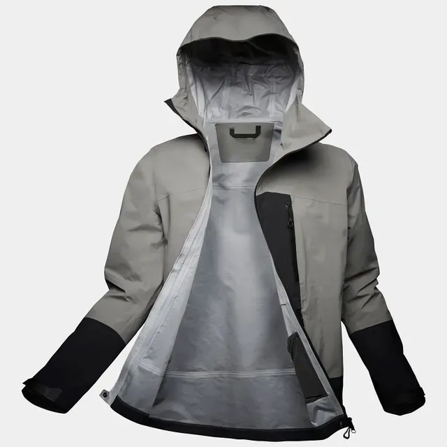 New Design Outdoor Rain & Wind Jacket Men's Clothing High Quality 3 Layer Hiking Waterproof Jacket