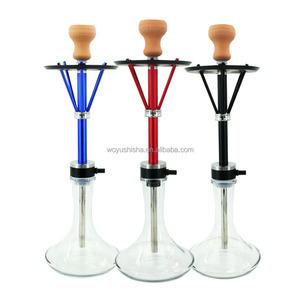Cachimba de Alto Rendimiento con Múltiples Salidas de Humo y Botella de Vidrio Transparente para Salón de Cachimbas / Bar de Shisha - Product Image 1