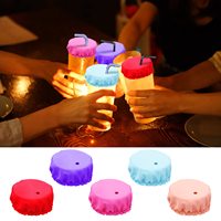 Couvre-gobelet anti-éclaboussures personnalisé avec logo, protection pour boissons alcoolisées, gobelet avec logo, couvre-gobelets de qualité supérieure