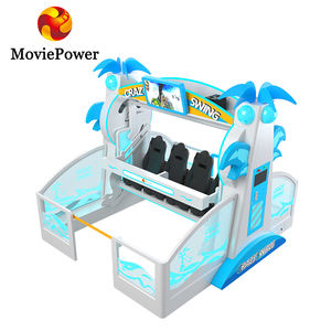 Equipo de juegos para interiores 9D Arcade Center VR Video Películas Simulador Máquina de juegos de realidad virtual multijugador para adolescentes - Product Image 4