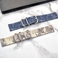 Bracelet de montre personnalisé en tissu de nylon à affichage individuel, bracelet de montre intelligent