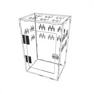 Jumping Spider Acrylic <strong>Display</strong> Cases <strong>Reptile</strong> Enclosure Box Acrylic Spider Enclosure for Tarantula - Product Image 4