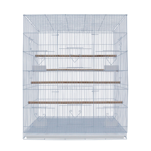 Vente d'usine cage d'observation des oiseaux de compagnie non toxique cage galvanisée pour perruches perroquets avec plateaux en plastique - Product Image 4