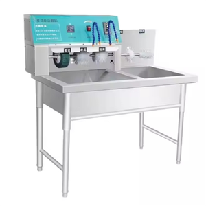 Machine industrielle automatique de lavage, désinfection et séchage de chaussures, équipement de nettoyage tout-en-un pour les hôtels et les blanchisseries. - Product Image 1