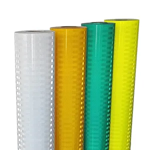 High Visibility Engineer Grade EGP Micro Prismatic Reflective Film Acrylic Reflective Vinyl Sheeting Material For Traffic Sign