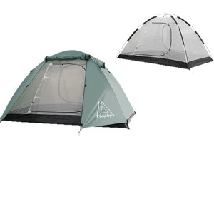 Carpa de Camping Doormate para 1-2 Personas, 2000 mm, Impermeable, Ligera, Portátil, para Senderismo al Aire Libre, con Diseño de Porche Frontal - Product Image 2