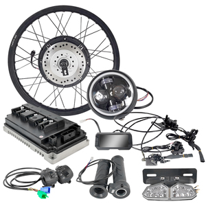 <span class=keywords><strong>Kit</strong></span> <span class=keywords><strong>de</strong></span> conversión <span class=keywords><strong>de</strong></span> bicicleta eléctrica, Motor <span class=keywords><strong>de</strong></span> cubo sin escobillas, rueda delantera/trasera, 26 "28", 1000W - Product Image 1