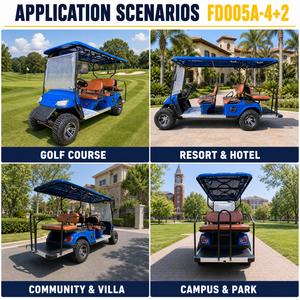 Carrito de Golf de Alta Potencia con Gran Capacidad de Subida, Buggy Turístico para Hoteles y Resorts 1. Escalada Inteligente 1. Inte - Product Image 6