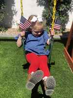Décorations pour l'événement du Memorial Day, drapeau américain intérieur/extérieur en plastique avec bâton en bois, polyester, pour drapeaux et bannières promotionnels