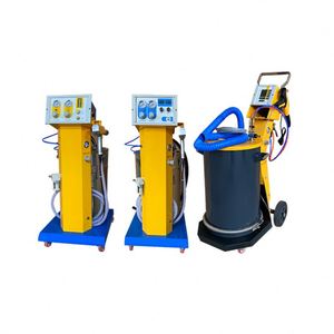 Horno de producción de recubrimiento en polvo para ruedas de acero controlado por PLC, con cabina de pulverización, pistola de pulverización, y función de horno por lotes electrostático a gas/eléctrico, de fácil operación - Product Image 5