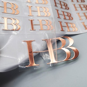 <span class=keywords><strong>Plaque</strong></span> personnalisée en métal nickelé avec lettres dorées/argentées/noires pour lunettes/montres, étiquette adhésive décorative - Product Image 1