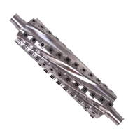 Tête de coupe spirale professionnelle ANGHUA pour dégauchisseuse-raboteuse à bois, bloc de coupe hélicoïdal avec inserts en carbure indexables