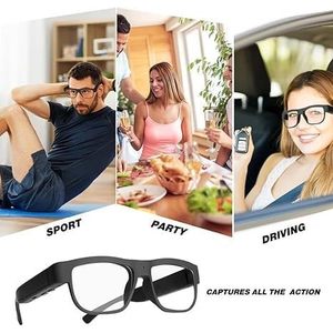 Fnewgk Ngoài Trời Mặc 1080P Thể Thao Máy Ảnh Kính 32GB Thẻ Nhớ Video Ghi Âm Nhắm Mục tiêu Cho Những người đam mê Thể Thao - Product Image 6