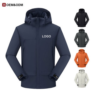 Logo personnalisé <span class=keywords><strong>veste</strong></span> coupe-vent d'hiver pour hommes super large casquette légère pour l'extérieur travail <span class=keywords><strong>veste</strong></span> imperméable vente en gros OEM - Product Image 2
