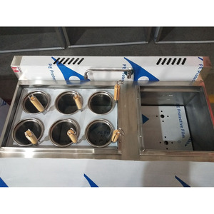 Cuisinière à nouilles compacte à convection gaz avec bain-marie intégré, idéale pour les restaurants et les fast-foods - Product Image 5