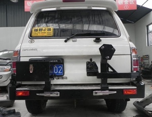 Chine 4x4 accessoires en gros 4x4 arrière bull bar pour toyota pare-chocs pour <span class=keywords><strong>Land</strong></span> Crsusier 80 - Product Image 3