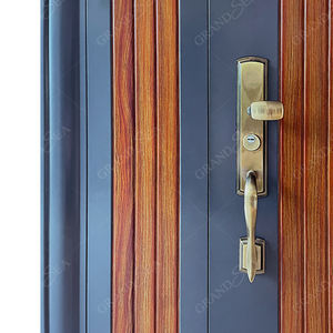 Puerta de seguridad de acero de alta calidad para exteriores, casa de entrada <span class=keywords><strong>mom</strong></span> and <span class=keywords><strong>son</strong></span>, barata - Product Image 3