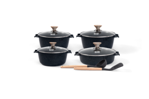 Mgc Nhà Bếp Cổ Điển Rumani Loạt Súp Kho Chậu 20/24/28 Cm Cảm Ứng Dưới Lớp Phủ Không Dính Vật Liệu Kim Loại Đồ Nấu Nướng Bộ - Product Image 4