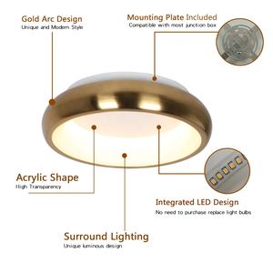 Sunsir SKD LED Deco Plafonniers Métal Acrylique & Laiton Aluminium Lampes Moderne Métal & Aluminium Éclairage - Product Image 6
