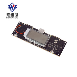 Placa de Protección de Batería de Litio Micro Hongwei HW-A16 con Pantalla Digital y Medidor de Potencia para Power Bank - Product Image 1