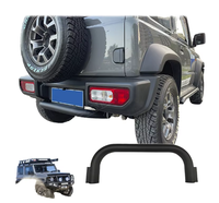 Accessoires HOLACAR JB74 Pare-chocs arrière en acier pour Suzuki Jimny Sierra JB74 JB64 2018 2019 2020 2021 2022 2023 2024